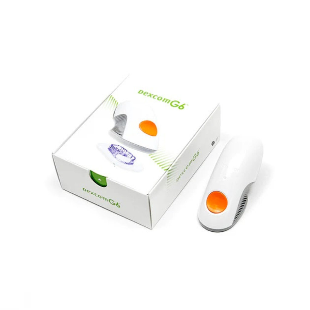 Dexcom G6 transmitter (orange label)