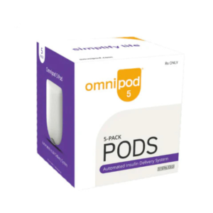 Omnipod 5pk (purple and white)